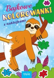 Bajkowe kolorowanki. Zwierzęta - Opracowanie zbiorowe
