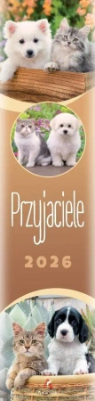 Kalendarz 2026 paskowy Przyjaciele - Artsezon