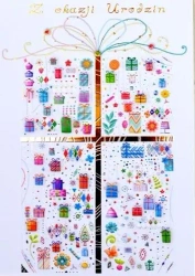 Kartka okolicznościowa Urodziny TS23 - Trend