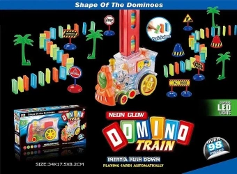 Lokomotywa ustawiająca domino - ADAR