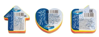 Karteczki samoprzylepne mini 50x45mm 100K. - Centrum