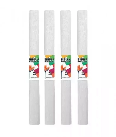 Bibuła marszczona 01 biała (10szt) - STARPAK