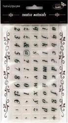 Stemple kreatywne alfabet - Galeria Hobby