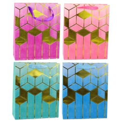 Torebka prezentowa 32x26x12cm MIX - Leantoys