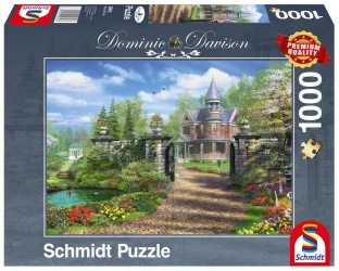 Puzzle 1000 PQ Wiejska posiadłość D. Davison 108388 - Schmidt Puzzle