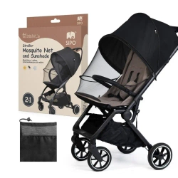 Moskitiera i osłona przeciwsłoneczna 2w1 - Sipo