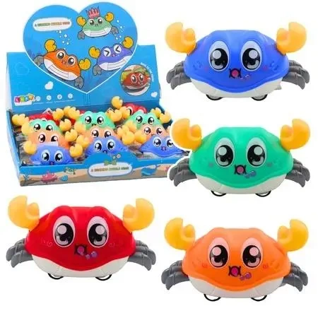 Krab z napędem naciągiem jeżdżący MIX - Leantoys