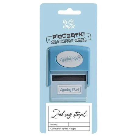 Pieczątka z napisem - Zgadnij Kto? - Be-Happy Gifts