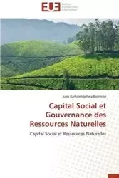Capital social et gouvernance des ressources naturelles - BASIMINE-J