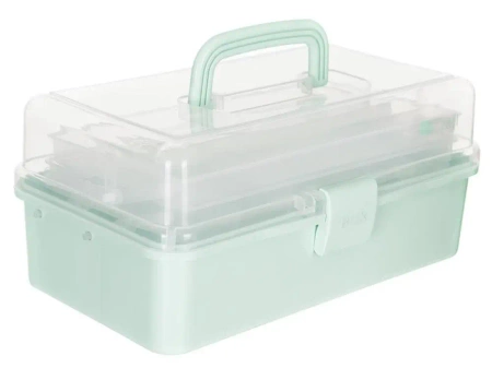 Organizer - kuferek rozkładany mint - Dalprint