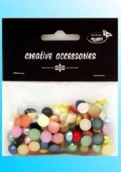 Półperełki 10mm ok 125szt - Galeria Hobby