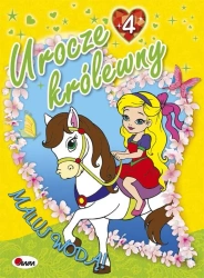 Urocze królewny 4. Maluj wodą! - Mariola Budek