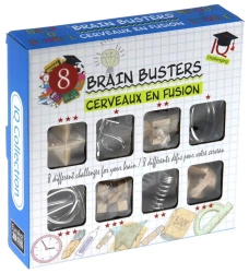 Łamigłówka Pogromcy Mózgu Brain Busters 8 szt. - EUREKA 3D