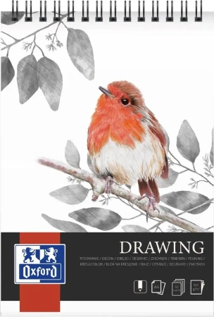 Blok artystyczny rysunkowy A4/50K 160g spirala - Oxford