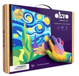 Kolorowanka z masy plastycznej Mały Książę Nocą - Okto