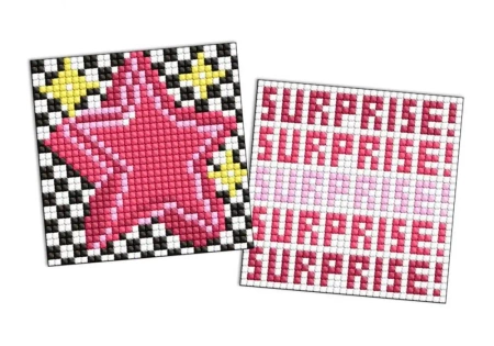 Diamentowa mozaika na magnes - LOL Gwiazda 9x9cm - Ideyka