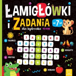 Łamigłówki i zadania dla bystrzaka od 7 lat - Beata Karlik