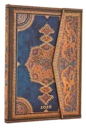 Kalendarz książkowy midi 2026 Safavid Indigo - Paperblanks