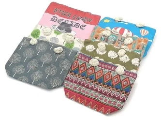 Torebka plażowa 28x19,5x8,5cm MIX - ADAR