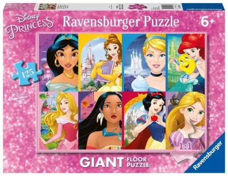 Puzzle 125 Disney Princess Giant - Ravensburger