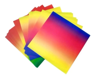 Origami tęczowe 100g 20x20cm 50 ark - Galeria Hobby