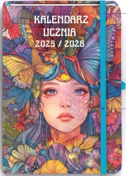 Kalendarz 2025/2026 B6 ucznia TNS Dziewczyna - -