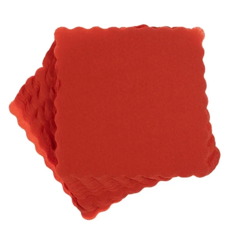 Serwetki gastronomiczne czerwone 15x15cm 120szt - Arpex