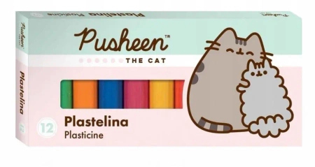 Plastelina 12 kolorów Pusheen BAMBINO - ST-MAJEWSKI