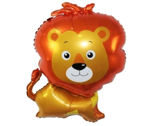 Balon foliowy Lew z grzywą 66x48cm - Godan