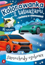 Kolorowanka z tatuażami Samochody osobowe - praca zbiorowa