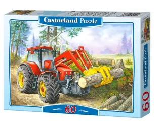 Puzzle 60 Traktor CASTOR - Castorland