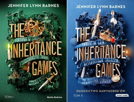 Pakiet The Inheritance Games Tomy 1-4 Jennifer Lynn Barnes - Jennifer Lynn Barnes