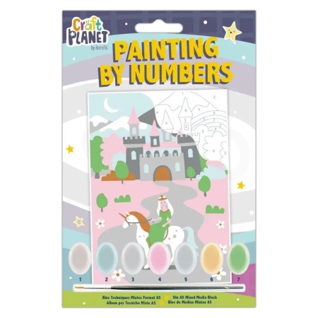 Malowanie po numerach - craft planet - fairytale - Dalprint dpCraft