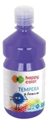 Farba tempera Premium 500ml fioletowa HAPPY COLOR - GDD