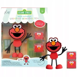 GLO PALS Postać do kąpieli Sezamkowa ELMO z kostkami świecącymi w wodzie