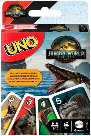 Uno Jurassic World 4 - Mattel