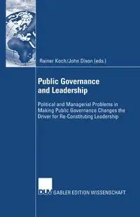 Public Governance and Leadership - Koch Rainer