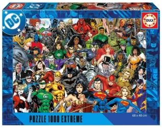 Puzzle 1000 Postacie z uniwersum DC Comics - Educa