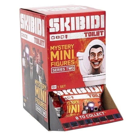 Skibidi Toilet - Tajemnicze mini figurki S2 MIX - Cobi