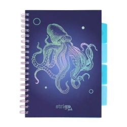 Kołozeszyt Pads B5/100K kratka Głębiny Ośmiornica - Strigo