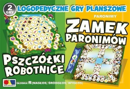 2 gry Zamek Paronimów/Pszczółki Robotnice - KOMLOGO