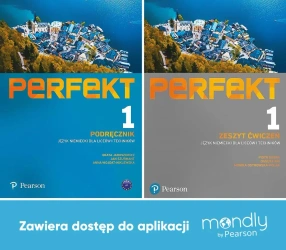 Perfekt 1. Język niemiecki. Komplet Podręcznik + Zeszyt ćwiczeń + dostęp do aplikacji Mondly by Pear - Piotr Dudek, Dauta Kin, Monika Ostrowska-Polak