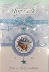 Karnet roczek B6 Premium 47 + koperta - Panorama