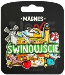 Magnes I love Poland Świnoujście ILP-MAG-C-SWI-40 - Pan Dragon