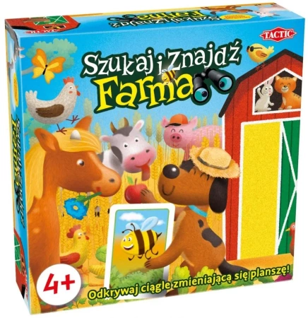 Gra planszowa Farma - szukaj i znajdź - Tactic