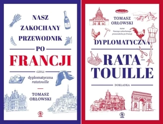 Nasz zakochany przewodnik po Francji PAKIET 2 - Tomasz Orłowski