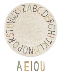 Dywan Bawełniany ABC 120cm - Lorena Canals