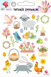 Tatuaże zmywalne dla dzieci Wielkanoc 1 - All4Kids