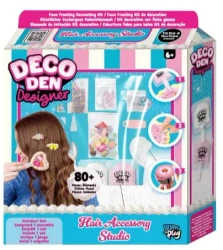 Deco Den. Akcesoria do włosów DIY. Zestaw kreatywny