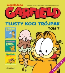 Garfield T.7 Tłusty koci trójpak - Jim Davis, Jim Davis